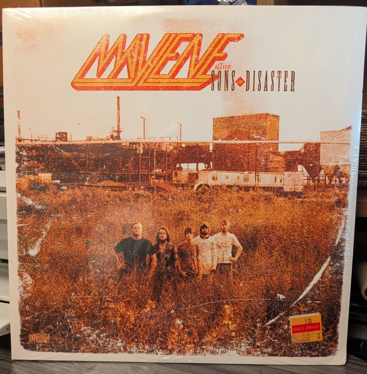 MAYLENE AND THE SONS OF DISASTER self titled LP on ORANGE VINYL New SEALED