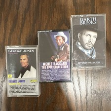 Classic Country Lot, George Jones, Merle Haggard, Garth Brooks, Cassette Tapes picture