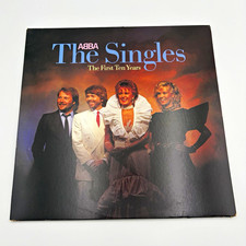 ABBA The Singles: The First Ten Years Atlantic 80036-1-G 1982 2xLP 12