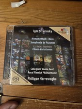 Igor Stravinsky Mass Symphonie de Psaumes Herreweghe PentaTone Hybrid SACD CD picture