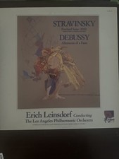 Stravinsky Firebird Suite Debussy Afternoon of A Faun Vinyl LP picture