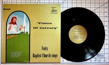 Unity Baptist Church Sings – Vision Of Calvary LP Sonora Records Gospel Stereo picture