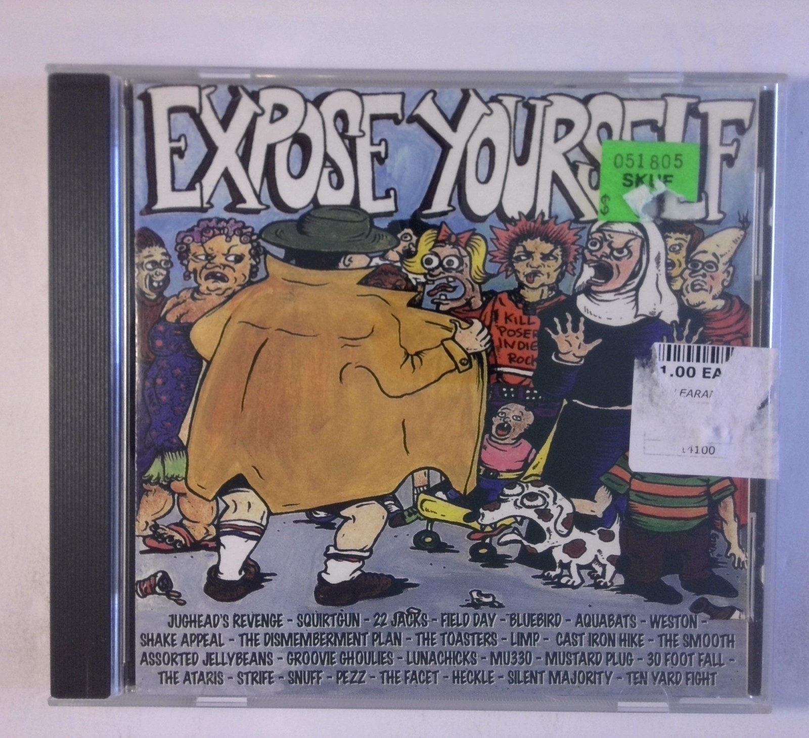 Expose Yourself Go-Kart Records Punk Compilation Lunachicks [USED CD]