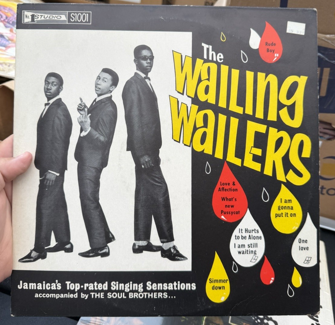 The Wailing Wailers Vinyl LP ALBUM Studio One Red Ribbon VG++/VG Nice Rare Copy