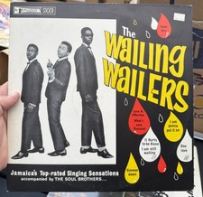 The Wailing Wailers Vinyl LP ALBUM Studio One Red Ribbon VG++/VG Nice Rare Copy picture