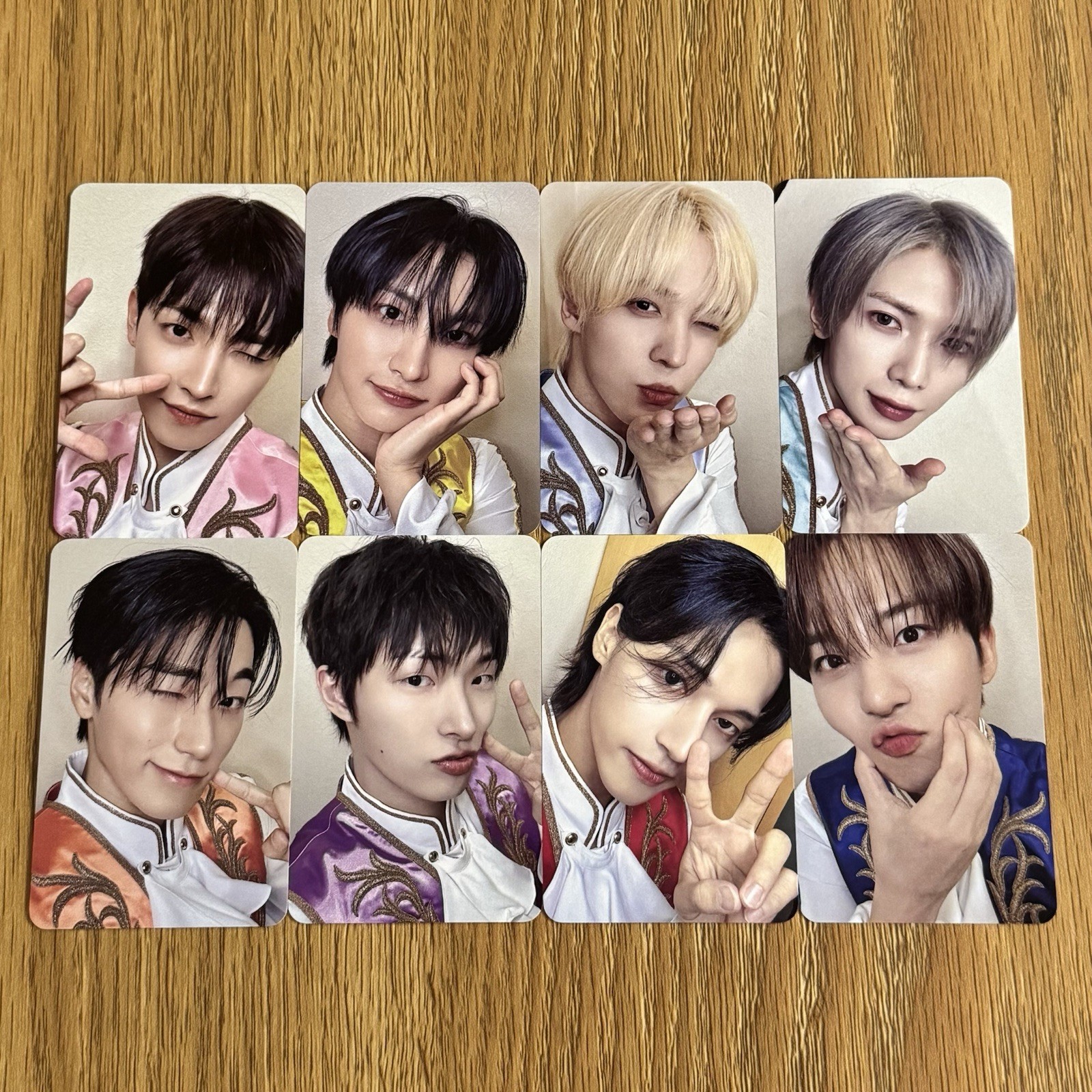 ATEEZ Golden Hour Part 5 MAKESTAR LUCKY DRAW OT8 Photocard Set *Pls Read*