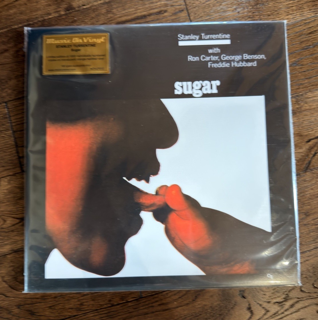 Stanley Turrentine - Sugar Limited Edition numbered Orange Vinyl 12\