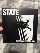 State No Illusions EP Vinyl Record 7 Inch 45 RPM NM Punk picture