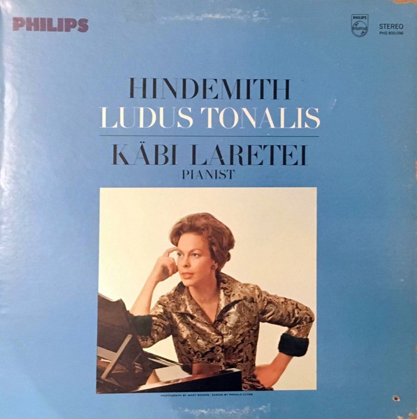 Paul Hindemith – Käbi Laretei, Ludus Tonalis, (LP, Album), NM or M-, 36232802
