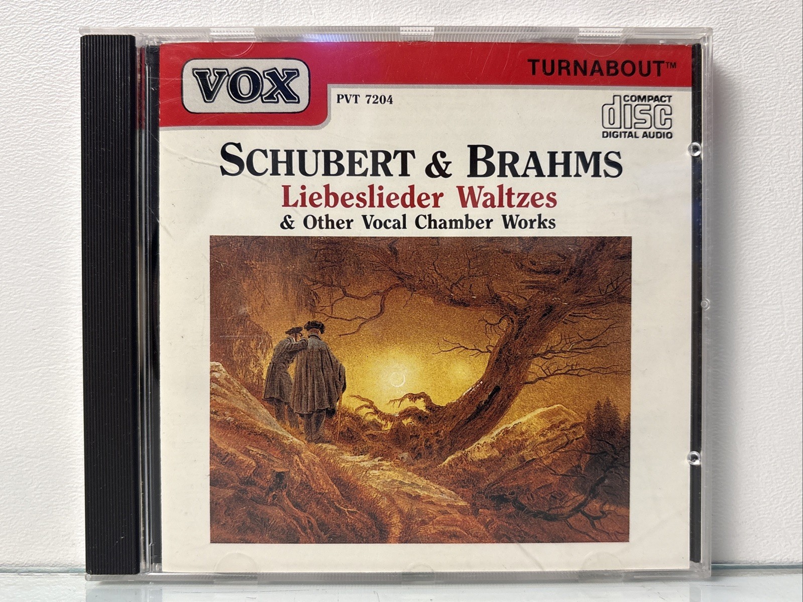 Schubert & Brahms Liebeslieder Waltzes Vocal Chamber Works Vox CD Tested