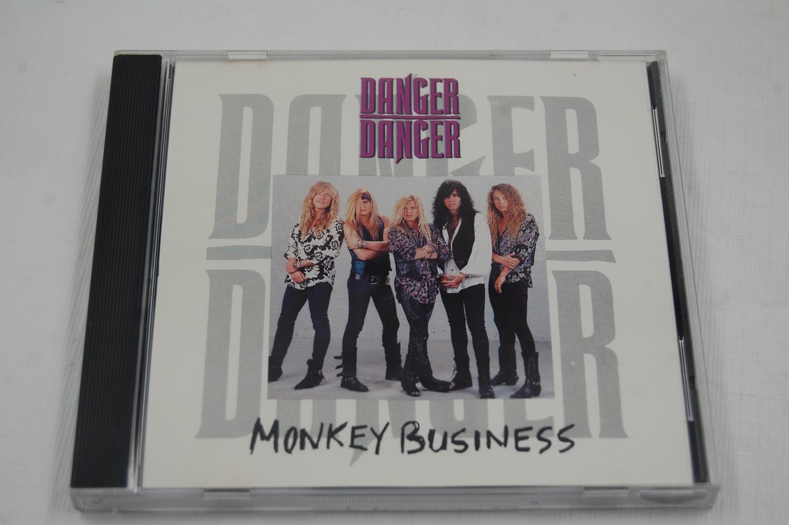 Danger Danger – Monkey Business CD Single Promo 1991 Hair Metal Epic ZSK 73949