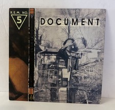 Vtg R.E.M. No. 5 1987 LP Vinyl Document IRS-42059 Records Album Scott Litt Nice picture