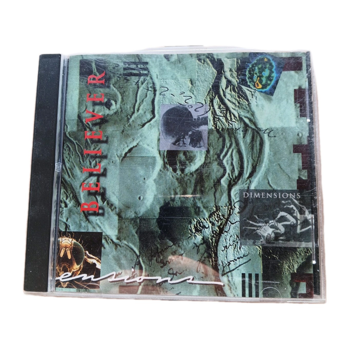 Believer - Dimensions CD *RARE* 1993 R.E.X. Records Original PRESS-VERY GOOD