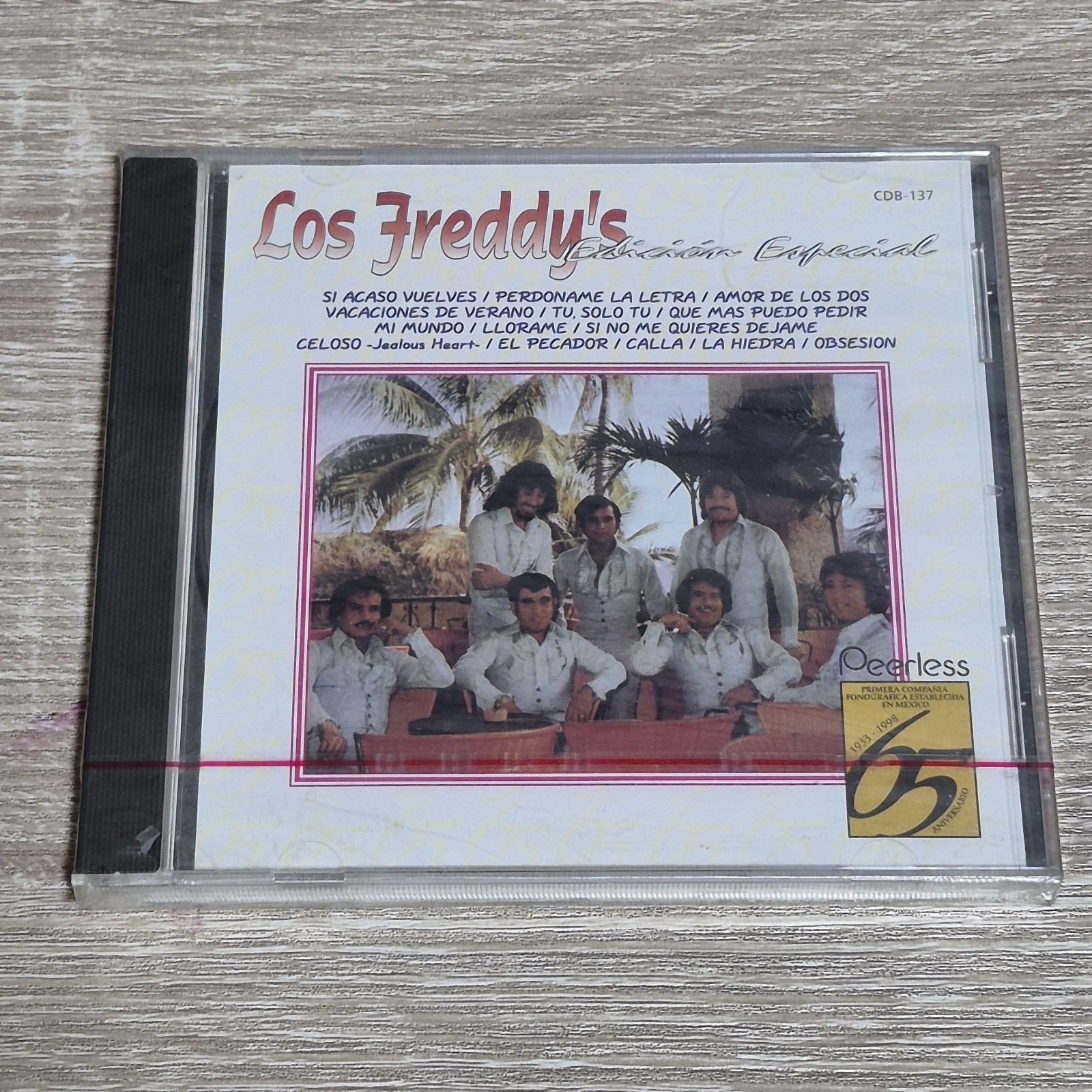 Los Freddy's Edicion Especial Peerless 1998 Mexican Edition  Cd New Sealed