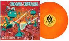 The Groovie Ghoulies - World Contact Day [New Vinyl LP] Colored Vinyl, Orange, Y picture