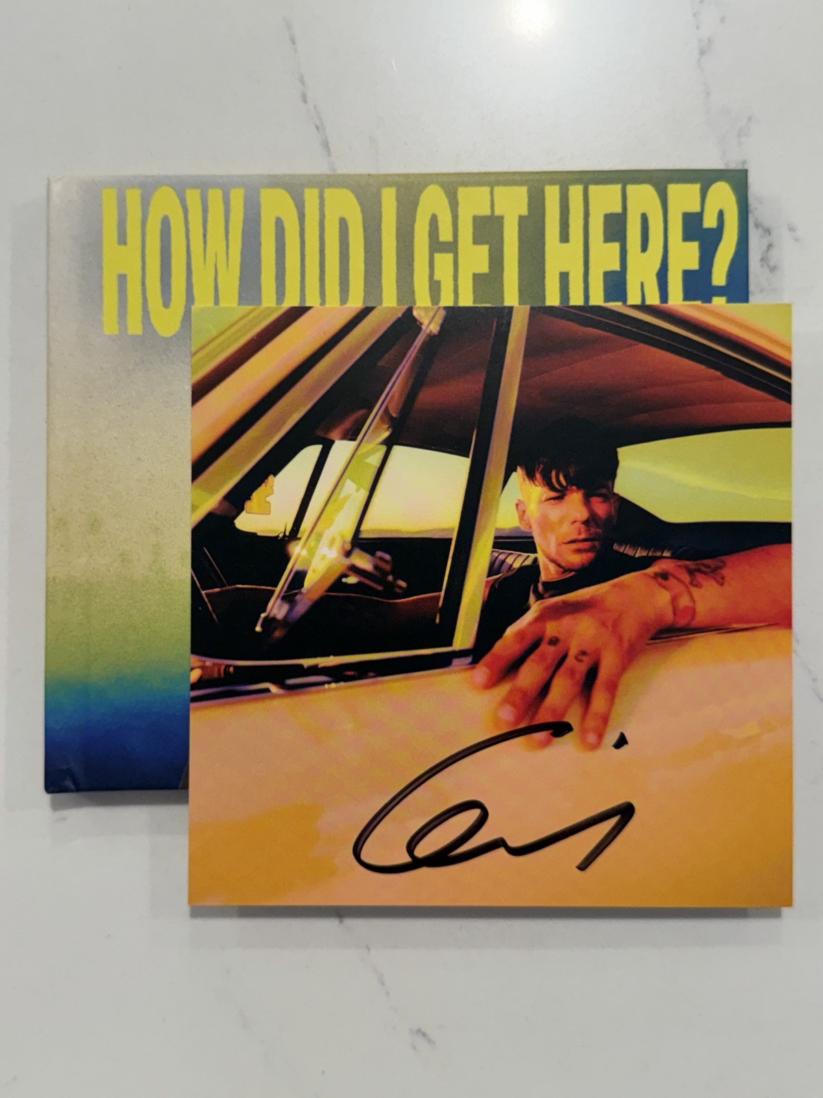 Louis Tomlinson - How Did I Get Here? Deluxe Edition CD W/ SIGNED ART CARD #48