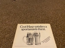 WFBK5 ADVERT 5X8 HARP LAGER picture