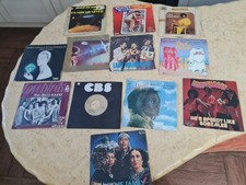 Vinile 45 Giri Lotto 12 Dischi  Vintage Anni 70 80 Disco Funk Soul Discomusic picture