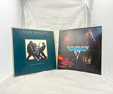 Lot of 2 Van Halen LPs Van Halen Women and Children First  Vinyl LP Warner Bros  picture