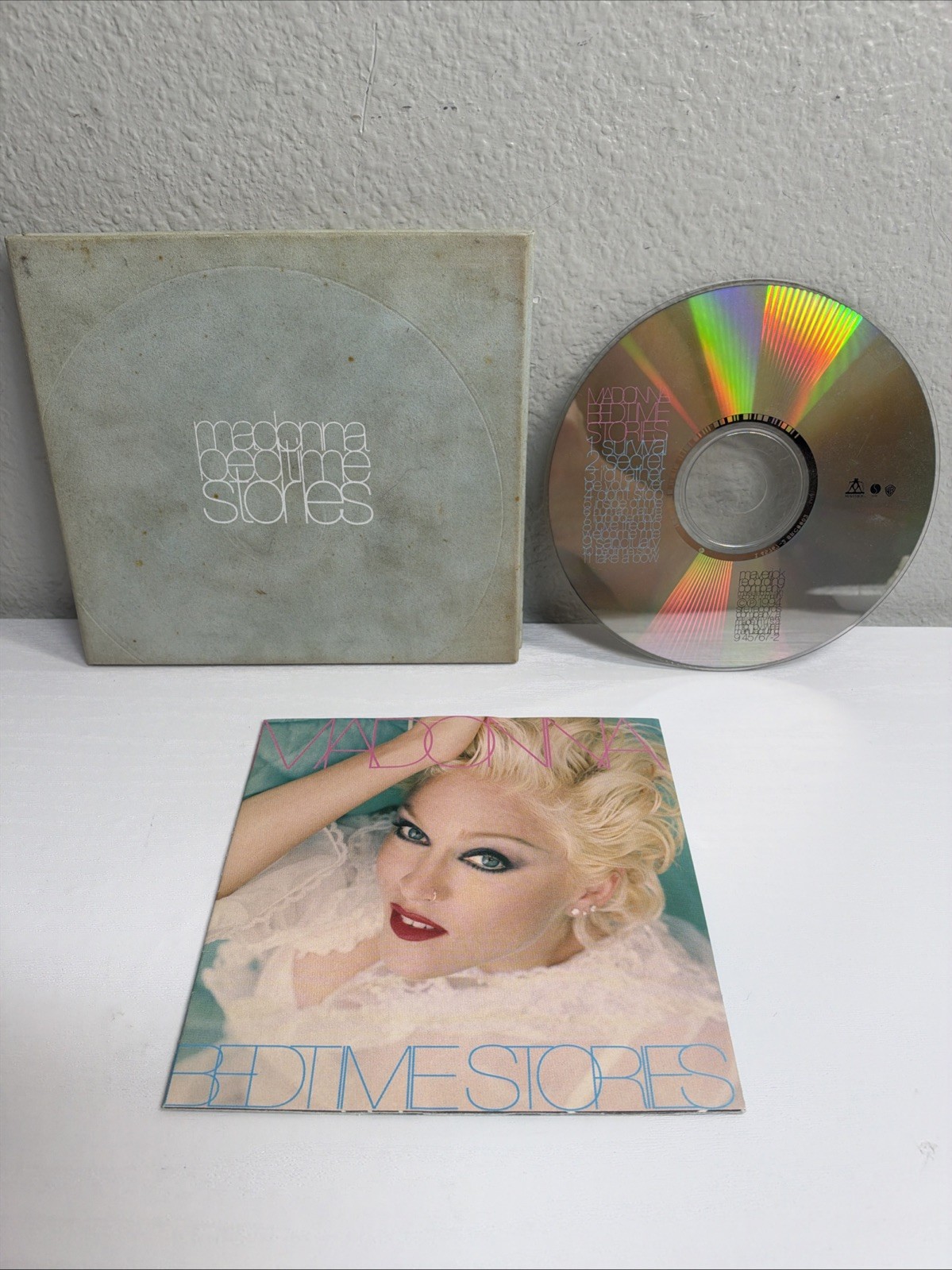 Madonna Bedtime Stories Blue Velvet Promo CD 1994 Rare Promotional Edition