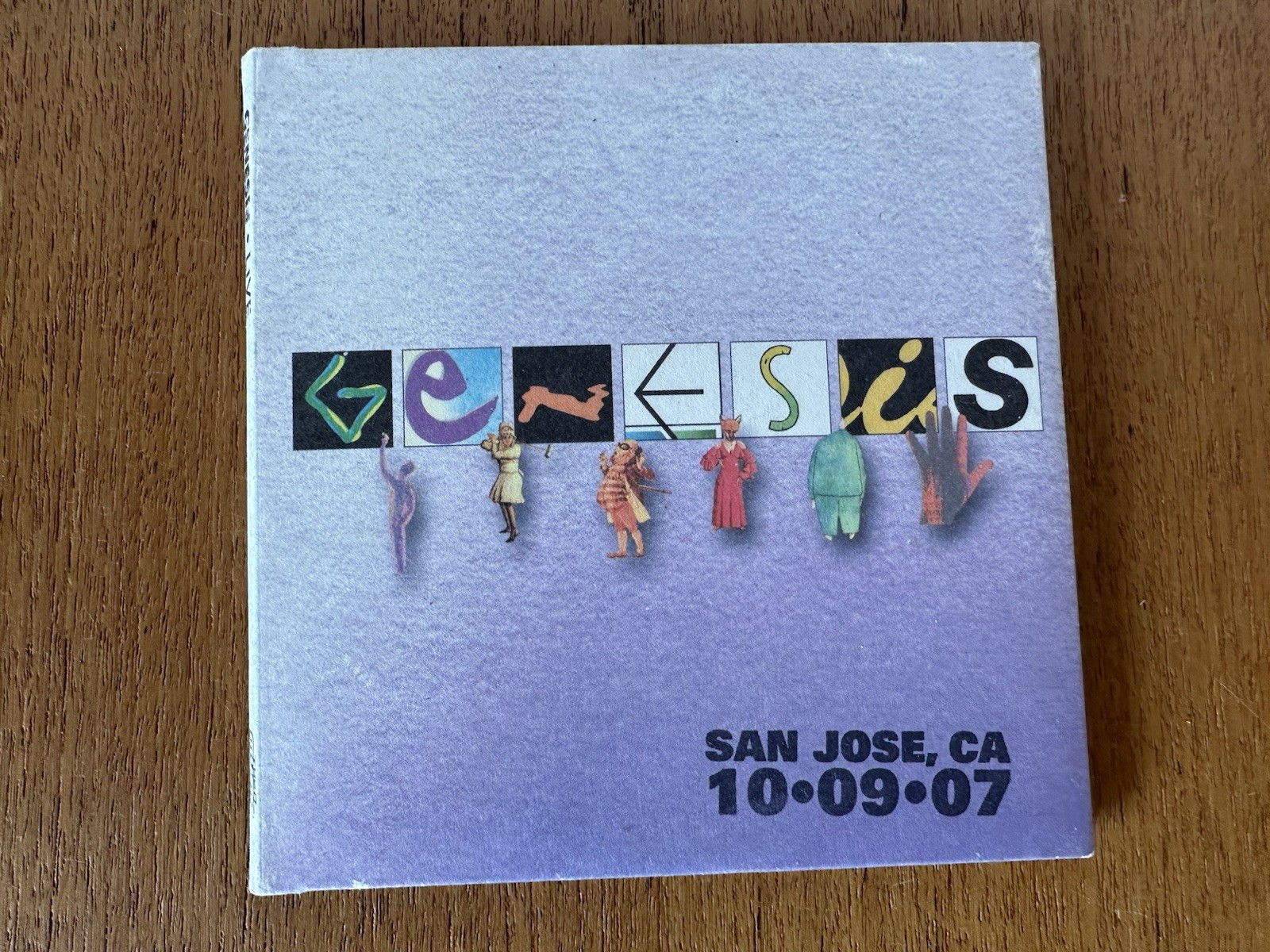GENESIS Official Release 2CD set Live In San Jose, CA 10/09/07