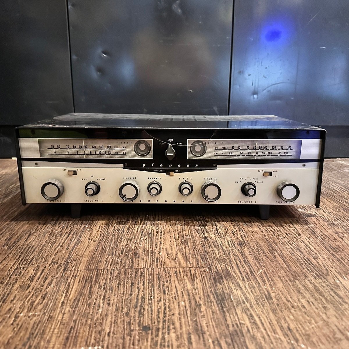 as-is Pioneer SM-Q140 Tube Stereo Amplifier 1959 Vintage Japanese Audio