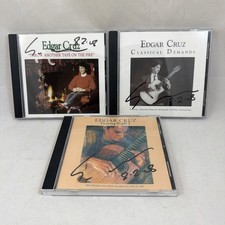 3 Edgar Cruz Autographed CDs Opening Night 2, Classical Demands, Throw Another picture