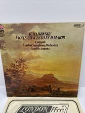 Tchaikovsky Violin Concerto in D Major Campoli London S.O. Ataulfo Argenta LP picture
