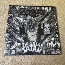 Rob Zombie - The Great Satan - Ghostly Black Colored Vinyl LP Record picture