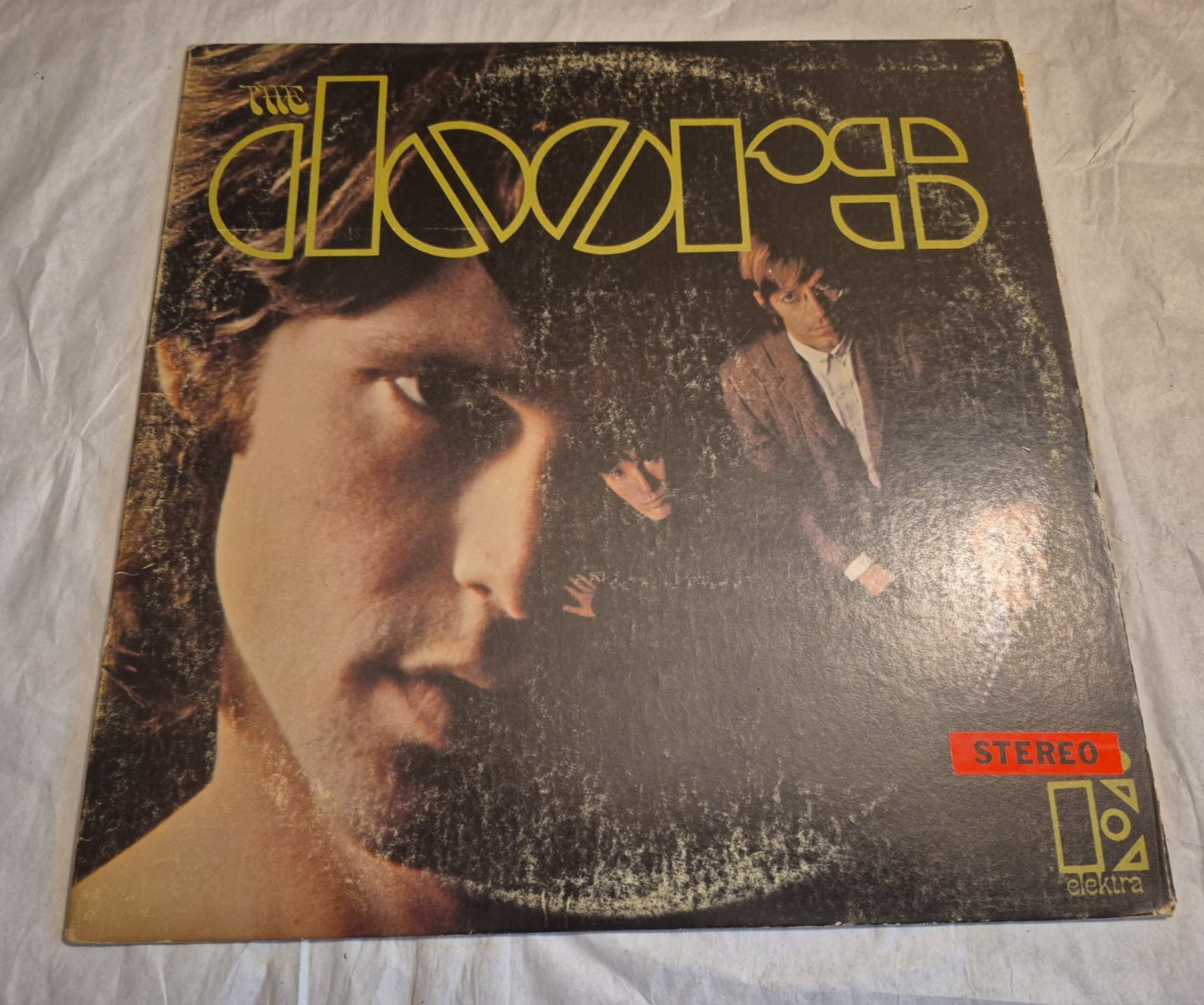 The Doors Self-Titled 1967 Vinyl First Stereo Pressing Allentown Yellow Labels