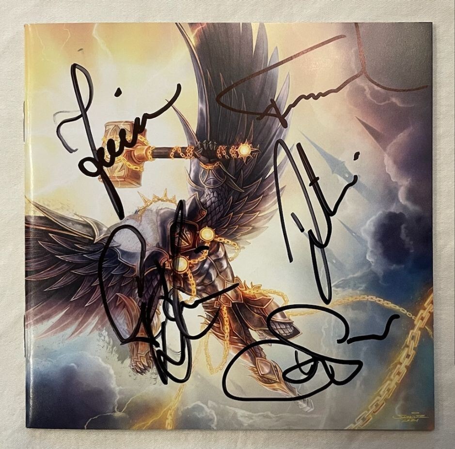 Hammerfall - Hammer Of Dawn CD (Signed by all 5 band members) NEW