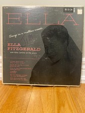 Ella Fitzgerald - Ella - Songs In A Mellow Mood DL-8068 Vinyl Record picture
