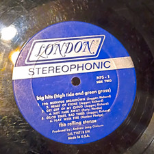 The Rolling Stones Big Hits (High Tide and Green Grass) London Stereo LP NPS-1 picture