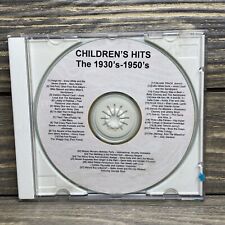 Vintage CD Childrens’s Hits The 1930-1950’s Various Artists  picture