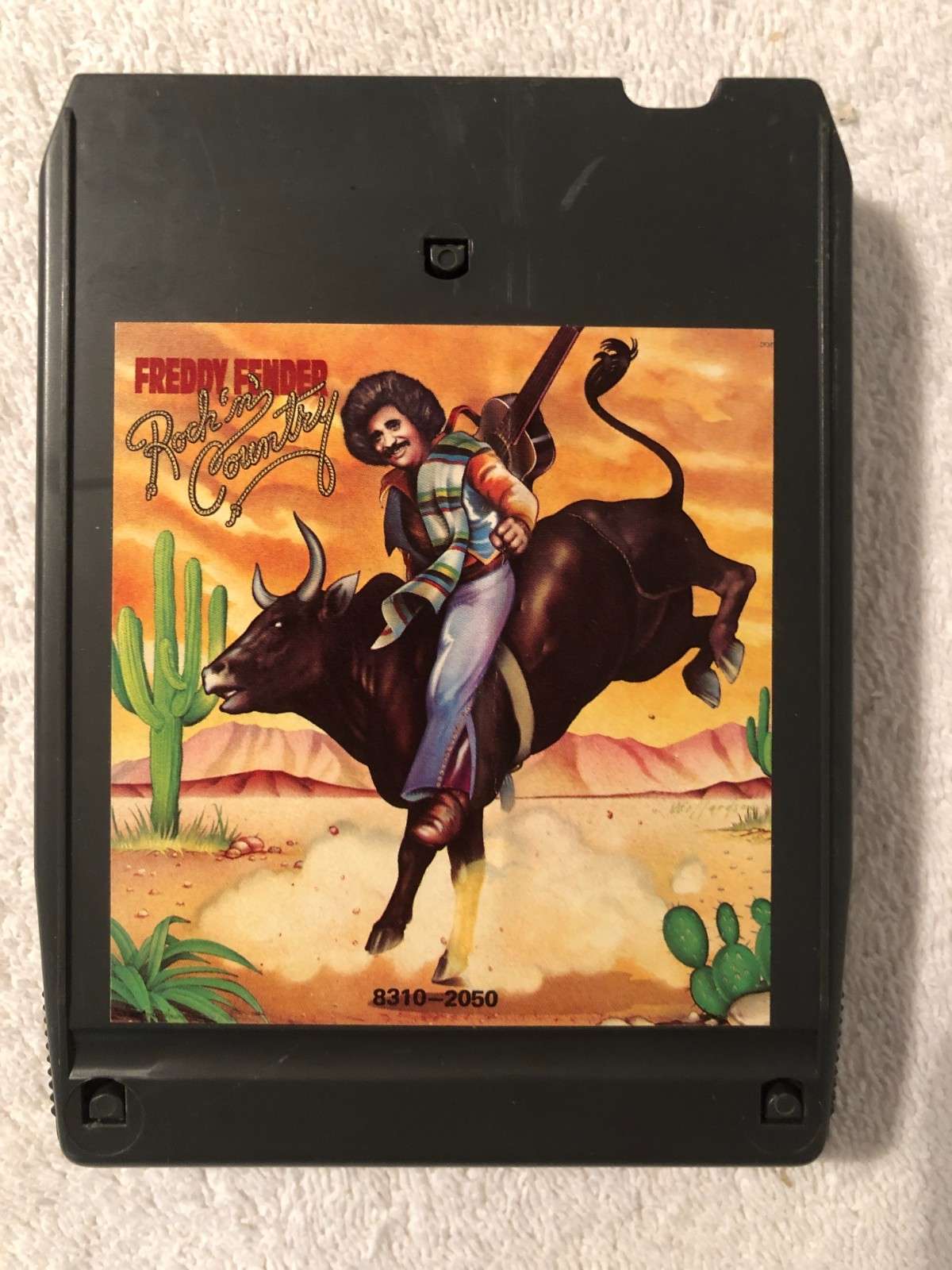 FREDDY FENDER - Rock \'N Country - 8 Track - Serviced, new splice, play tested,