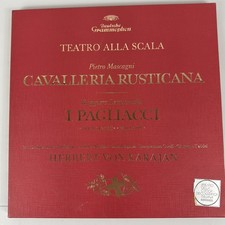 Teatro Alla Scale CAVALLERIA RUSTICANA, IPAGLIACCI 3 Lap Set VG + picture