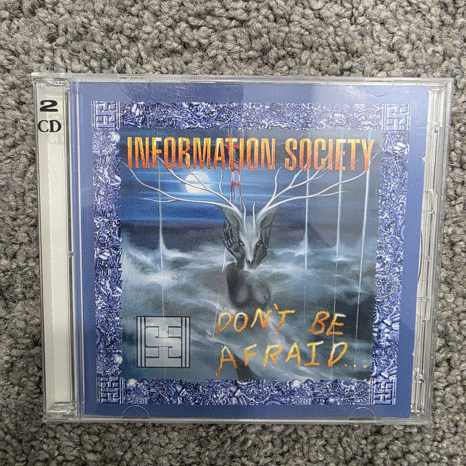 Information Society Don't Be Afraid 2 CD Album Cleopatra 1997 Electronic CD Rom