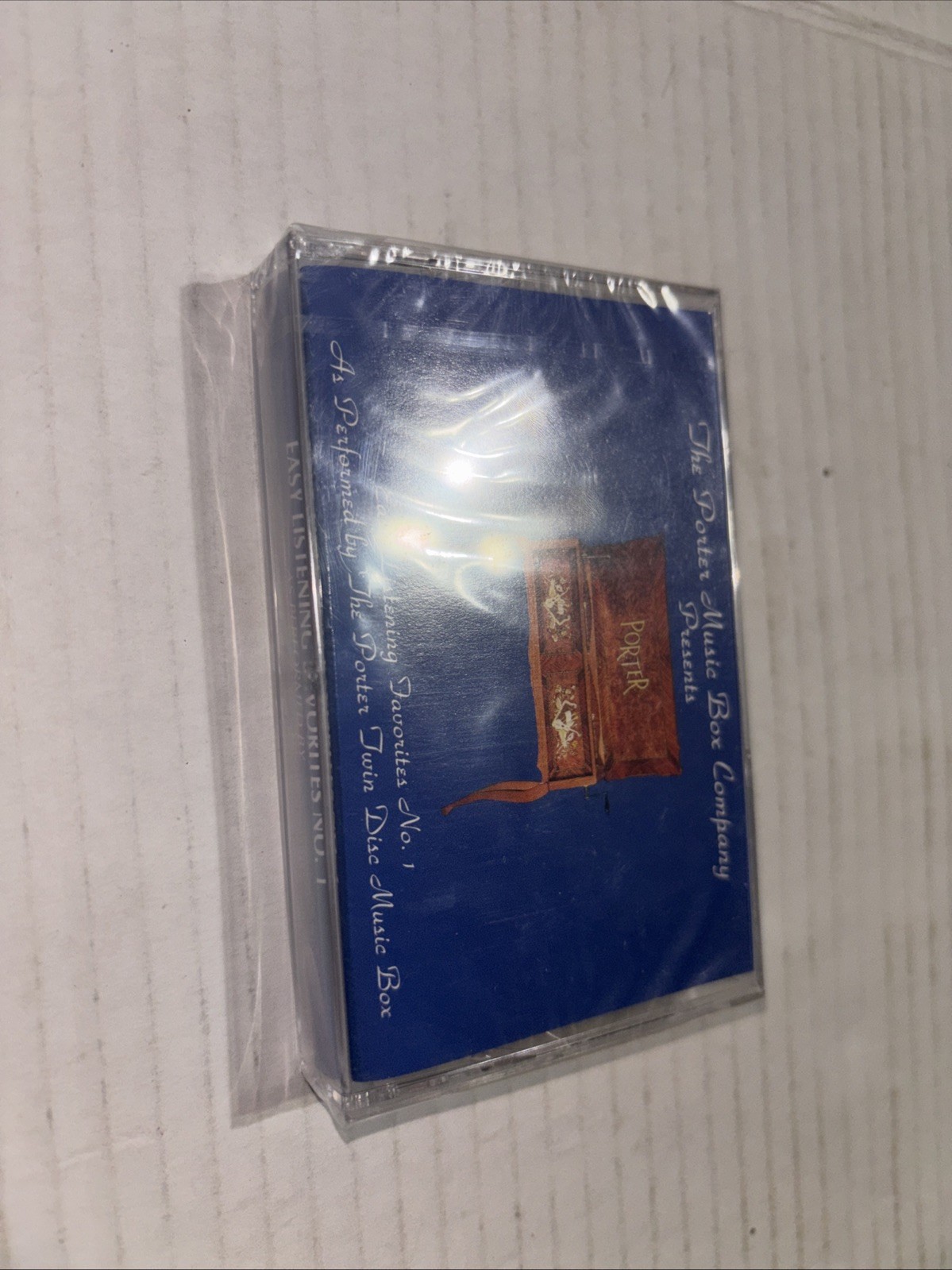 The Porter's Music Box Co Easy Listening Favorites No.1 Cassette Tape 1992 S1D1