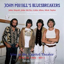 JOHN MAYALL'S BLUESBREAKERS LIVE - CAPITOL THEATER - 6/18/82 [blue marble vinyl] picture