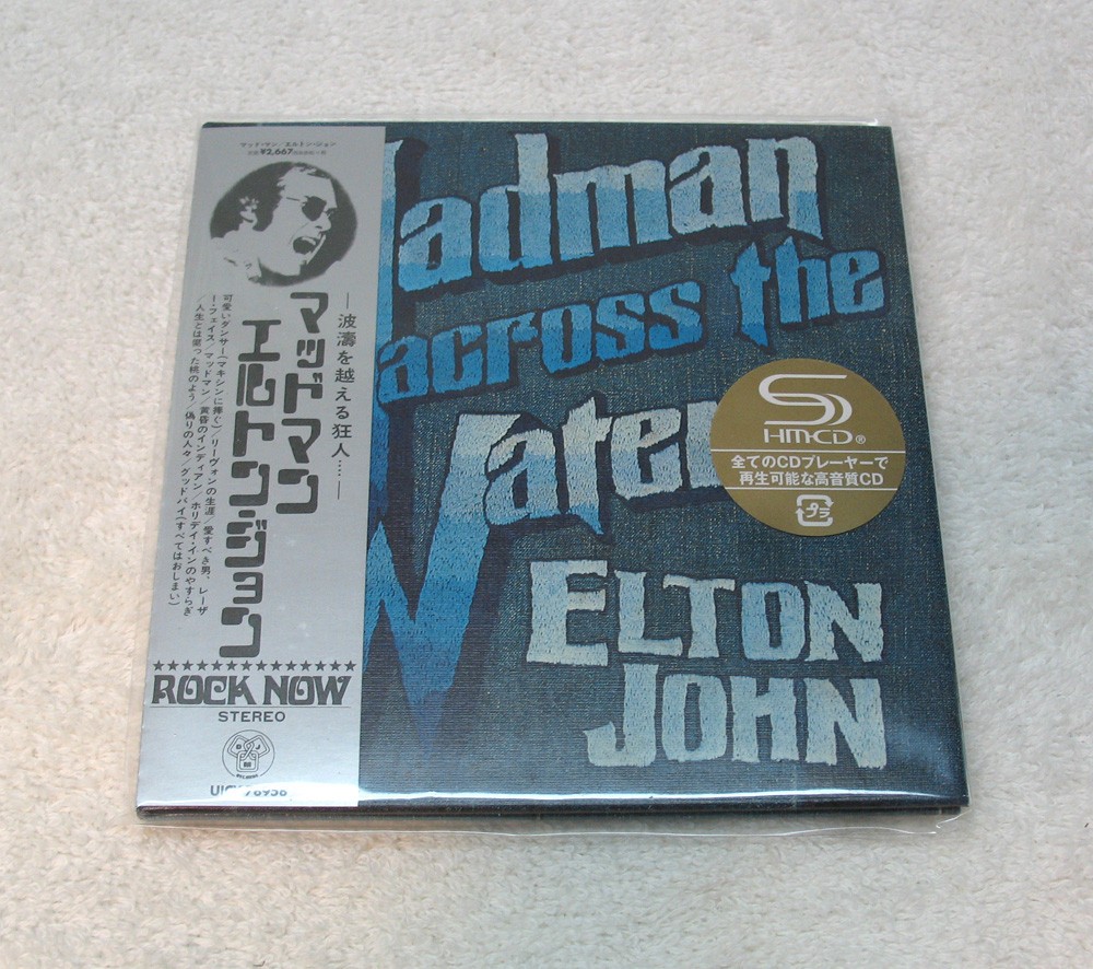 Elton John - Madman Across The Water JAPAN Mini LP Gatefold SHM-CD w/OBI