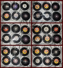 VINTAGE 80'S 45 LOT - OVER 30 RECORDS - CLEANED - SEE PHOTOS OF ALL ARTISTS picture