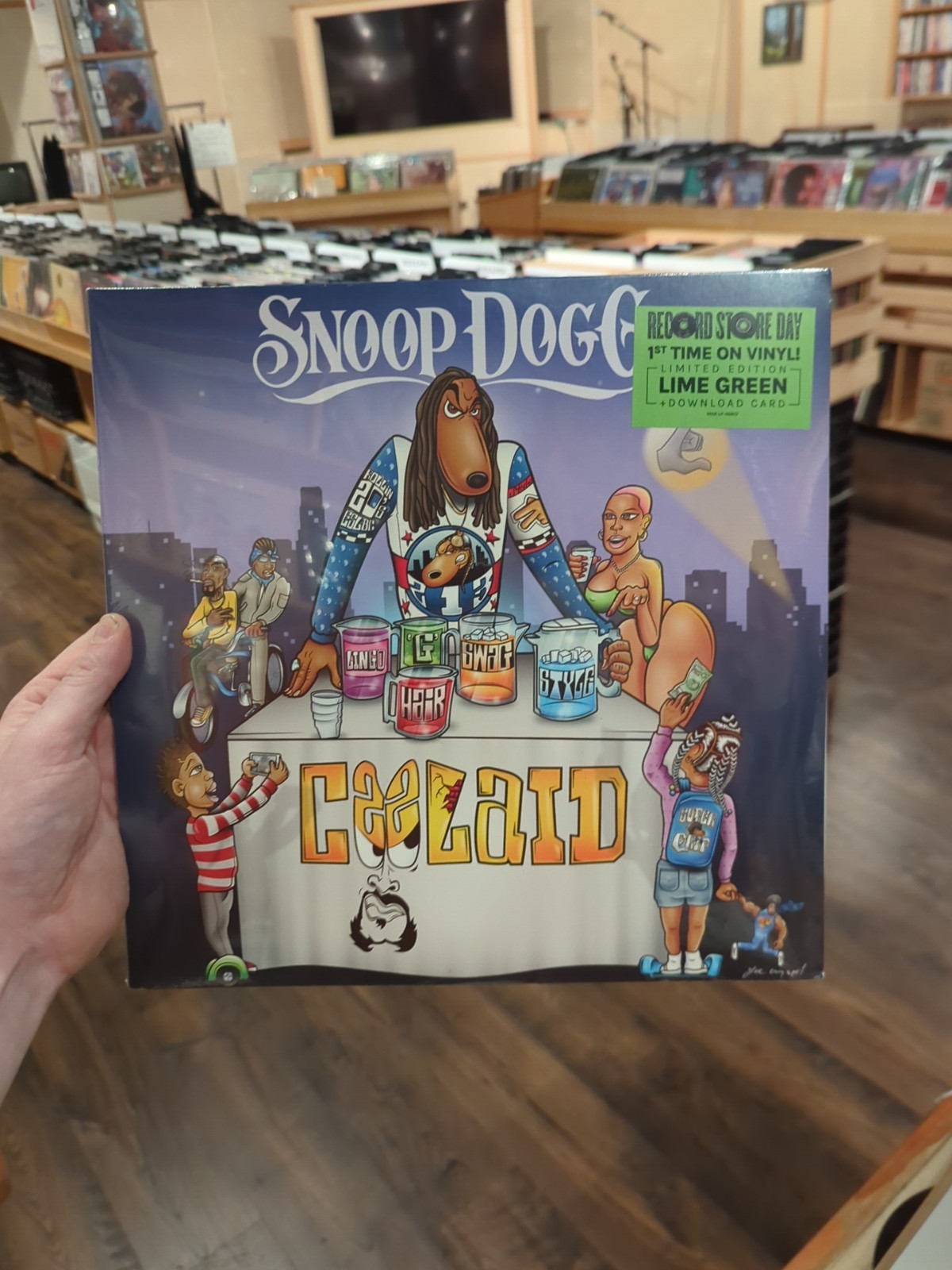 Coolaid by Snoop Dogg (RSD, Lime Green, Record, 2022)