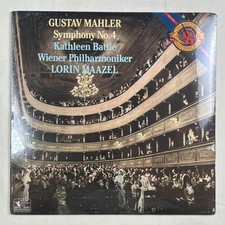 LORIN MAAZEL Mahler: Symphony No. 4 1984 Vinyl LP CBS Masterworks IM 39072 MINT picture