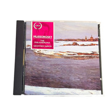 Mussorgsky Classical Music CD The Philharmonia Geoffrey Simon Cala Records picture