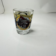 Nashville Ryman Auditorium Shot Glass Souvenir Established 1892 Banjo Graphic picture