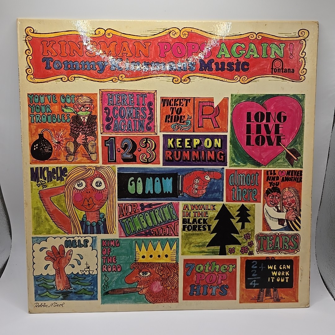 Tommy Kinsman: Kinsman Pops Again [LP] 1966 Fontana Records