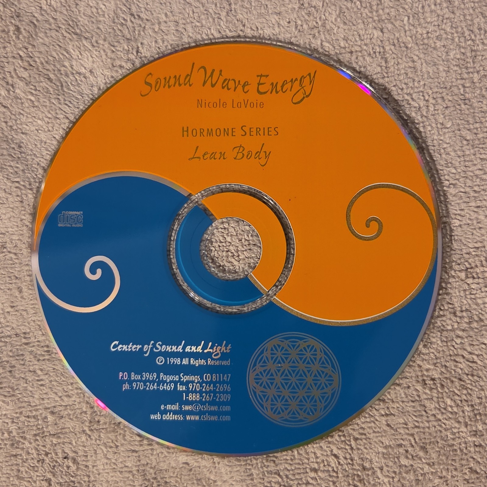 Nicole LaVoie Sound Wave Energy Hormone Series Lean Body Loose Needs Resurfaced