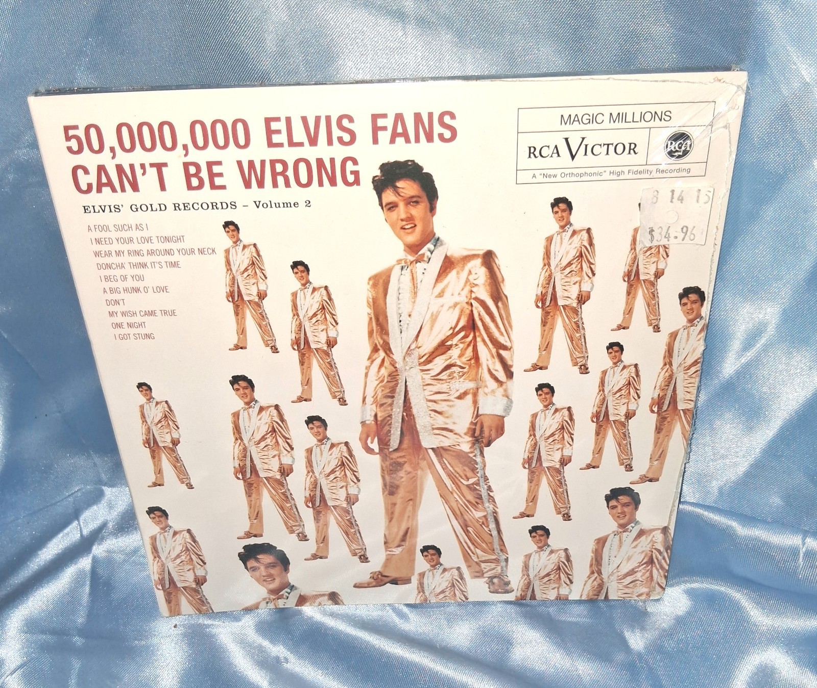 50 Million ELVIS FANS CAN\'T BE WRONG FTD 2 CD SEALED GOLD RECORDS VOL 2 IMPORT🎵