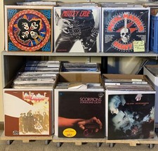 Classic Hard Rock  and Heavy Metal  vintage records from 1960's, 70's, 80's picture