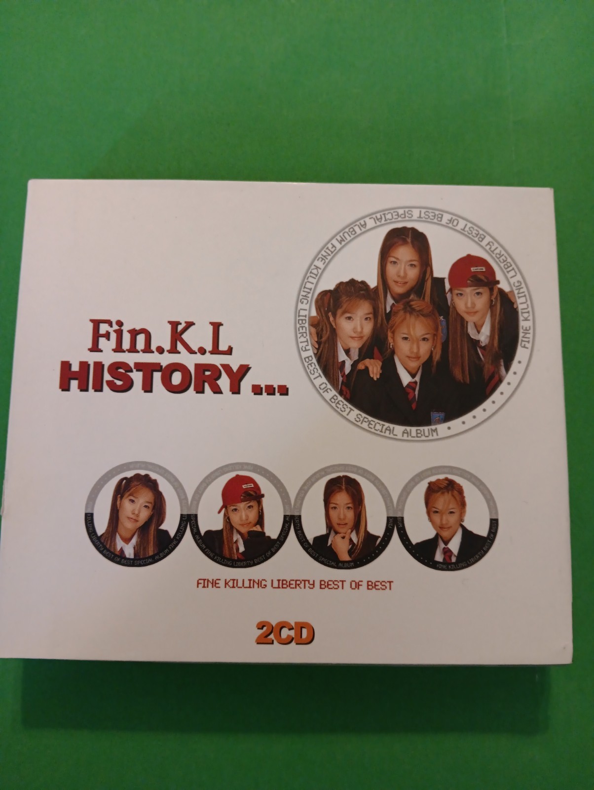 Fin.K.L History Fine Killing Liberty Best of Best, Special Album 2 CD Lee Hyo Ri